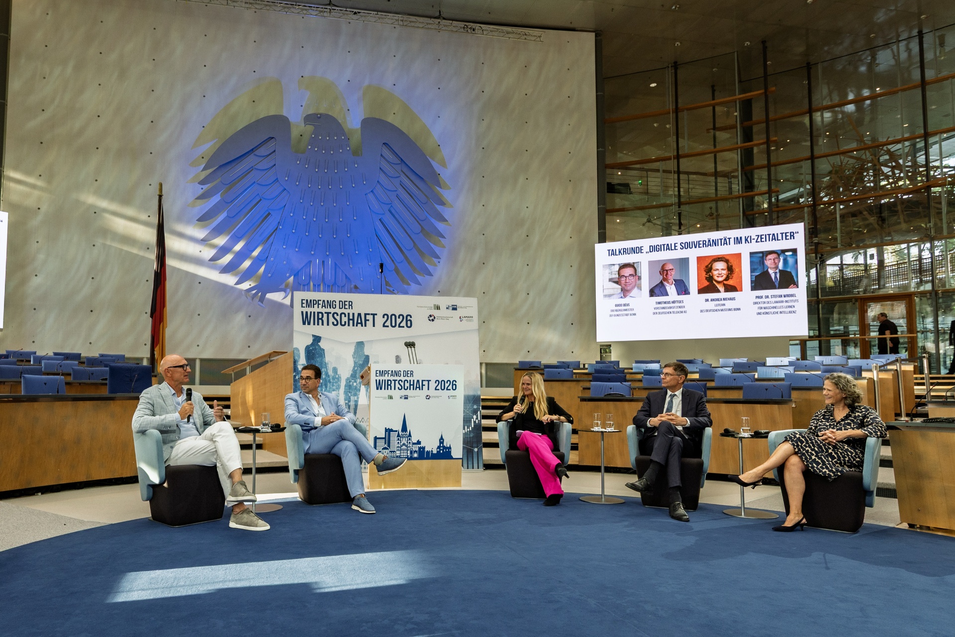 Talkrunde · Deutscher Bundestag