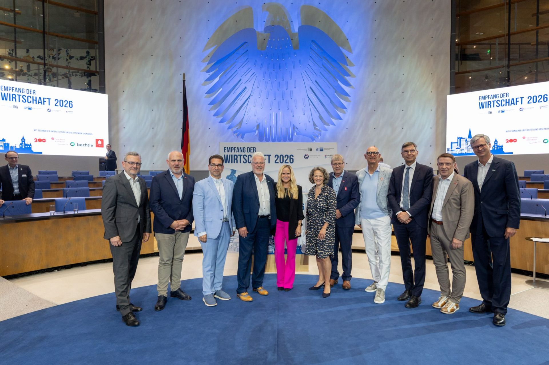 Empfang der Wirtschaft 2026 · Bundestag